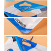 100 PCS  Charging Cable U Disk Universal Color Printing Sealing Pocket(11x18cm Blue Matte)