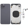 iPhone XS Max Back Cover, iP14 Pro Max Style (Black)