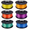 PLA 1.75 mm Transparent 3D Printer Filaments(Blue)
