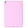 For iPad Air 3 10.5 inch Horizontal Flip Smart Leather Case with Three-folding Holder(Pink)