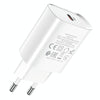 hoco N14 PD 20W Single Port Smart Travel Charger Power Adapter, EU Plug(White)