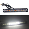 DC12V-24V / 36W Car Truck Emergency Strobe Flash Warning Light 12LEDs Long Ultra-thin Side Lights(White)