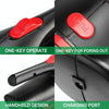 Car Wired Portable 120W Handheld Powerful Vacuum Cleaner with LED Light Cable Length: 5m(White)