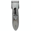 Waterproof Electric Hair Clipper Rechargeable Hair Trimmer Hair Cutting Machine Haircut Beard Trimer, EU Plug(Grey)