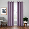 High-precision Curtain Shade Cloth Insulation Solid Curtain, Size:140x225(Purple)