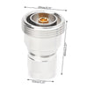N Male to DIN Female Adapter, 7/16, 50 Ohm RF Coaxial