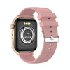 Ochstin 5HK28 1.78 inch Square Screen Silicone Strap Smart Watch Supports Bluetooth Call Function/Blood Oxygen Monitoring(Pink)