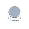 16 in 1 20mm Round Table Chairs Non-slip Foot Mat