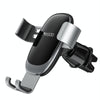 Yesido C122 Car Air Outlet Gravity Clamp Arm Mobile Phone Holder(Black)