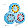 Six-sided Spinning Fidget Spinner Ball(Orange)