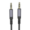 Borofone BL24 3.5mm Graceful AUX Audio Cable, Length:1m(Gray)