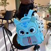 Children Animal Backpack Student Leisure Lightening Backpack(Purple)