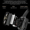 Q19 Max 2.1 inch HD Screen Waterproof Sports Business Smart Watch(Black)