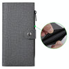 For iPhone 15 Pro ViLi GBS-C Series MagSafe Magnetic RFID Leather Flip Phone Case(Black)