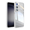For Samsung Galaxy S24 FE 5G Acrylic Hybrid TPU Armor Shockproof Phone Case(Transparent)