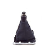 For Volkswagen Passat B6 2005-2011 Car Gear Lever Hand Ball Leather Gear Shift Knob with Chrome Frame, Style:5 Speed
