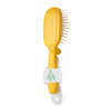 Portable Cactus Folding Air Cushion Comb Anti-Static Fine Tooth Scalp Massage Comb(Yellow)
