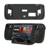 For Steam Deck Hifylux ST-PF14 Game Console Silicone Case Anti-scratch Non-slip Handheld Case Lanyard(Black)