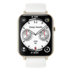 Q19 Max 2.1 inch HD Screen Waterproof Sports Business Smart Watch(White)