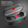 TWS-1003 Bluetooth 5.0 Semi-in-ear Design Wireless Bluetooth Earphone(Black)