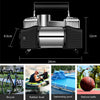 YR-106 12V Car Inflatable Pump Home Tire Portable Air Pump(Double Cylinder)