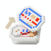 6086-7 Tricolor Cup Childhood Memory Ice-Cream Series Micro-Particle Building Block Toys Birthday Gift