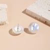E2209-3 Symphony Shaped Semicircle Stud Earrings Jewelry