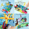 Baby Early Education Three-dimensional Tail Cloth Book Toddler Toy Book Dinosaur Tail (4 Pages)