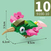 LELE BROTHER 9100-10 Hummingbird Bird Paradise Small Particle Children Early Learning Puzzle Building Blocks Toy