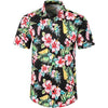 Summer Men 3D Digital Printing Beach Casual Short-sleeved Shirt, Size: M(1)