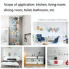 Thickened Wall Stickers Wallpaper Self-Adhesive PVC Floor Tile Stickers Waterproof And Wear-Resistant Floor Stickers(A)