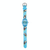 JNEW A335-86267 Children Cartoon 3D Diving Monkey Silicone Waterproof Quartz Watch(Light Blue)