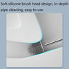 MT2 Silicone Double Brushs Head Toilet Brush Set, Colour: Landing Type