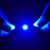 10 PCS T8.5 5050 Led 1 SMD Car Gauge Dash Bulb Dashboard Instrument Light Wedge Interior Lamp(Blue)