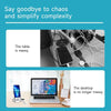 N21 15W 3 in 1 Transparent Magnetic Wireless Charger(Blue)