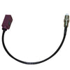 Fakra D Female to FME Female Connector Adapter Cable / Connector Antenna