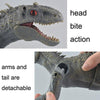 2.4G Wireless Remote Control Tyrannosaur Simulation Mechanical Dinosaur Model Toy(Red)