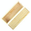 1200ml DIY Handmade Soap Mold Rectangular Wooden Box Cold Soap Mold, Specification: Wooden Box+Pink Toast Mold+Cover