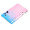 For Samsung Galaxy Tab S7+ / S7 FE / S8+ Painted TPU Tablet Case(Smile)