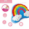 DIY Plush Pillow Toy Three-Dimensional Handmade Doll Material Package(Rainbow Cloud)