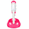 Liftable Pet Water Fountain, Automatic Dog & Cat Bowl, 500ml, Rose Red