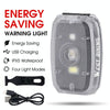 WEST BIKING Mini Bicycle Two-color Tail Light Riding Night Warning Light(Black)
