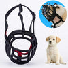 Dog Muzzle, Anti-Bark Bite Chew, Breathable, Black, Small 6.8cm