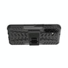 For Samsung Galaxy A26 5G Tire Texture TPU + PC Phone Case with Holder(Black)