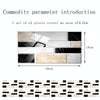 12 PCS 10 x 20cm Brick Pattern Crystal Film Glossy Tile Sticker Floor Sticker(Kit032)
