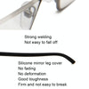 TR90 Seniors Clear Glasses With Portable Case Lightweight Presbyopic Glasses, Degree: +1.00(Black)