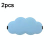 3D Cloud Eye Mask Ice Silk Slow Rebound Memory Foam Sleep Comfort Eye Mask(Blue)