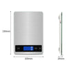 A10-1 Portable USB Kitchen Scale Household Food Baking Tea Quasi-Gram Weight Bench Scale, Specification: 10kg / 1g(White)