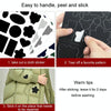Self-Adhesive Down Jacket Patch Stickers Nylon Fabric Stickers Seamless Clothes Repair Hole Decals, Style: C Model Glossy