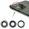 iPhone 11 Pro/Max Back Camera Lens Cover & Bezel (3 Pack)